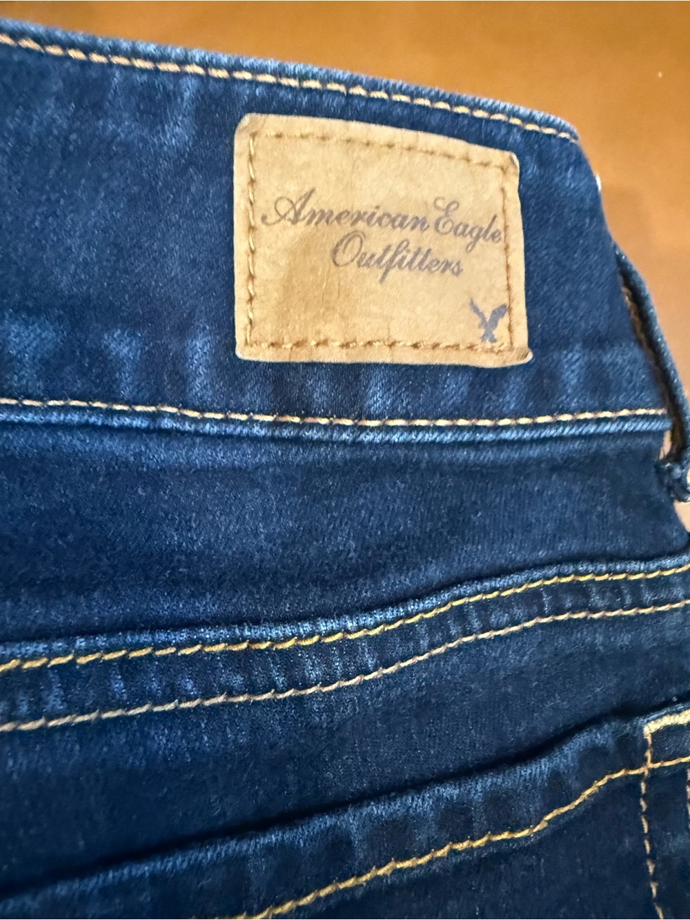 American Eagle Outfitters Dark Blue flare jeans - Picture 2 of 6